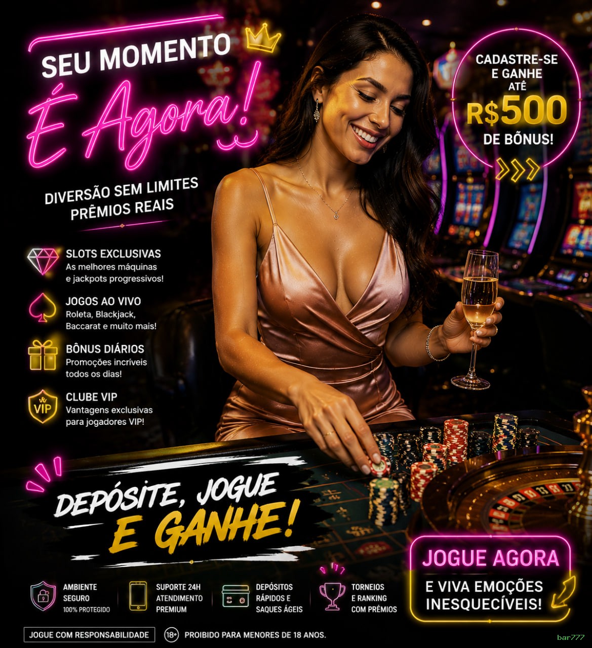Jogos com maior RTP na bar777